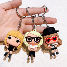 Load image into Gallery viewer, Taylor the Swift Charm Keychain Pendant