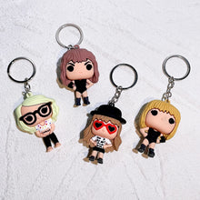 Load image into Gallery viewer, Taylor the Swift Charm Keychain Pendant