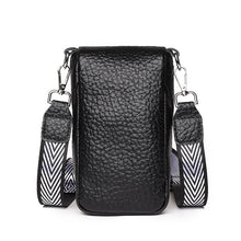 Load image into Gallery viewer, Top Zip Leather Shoulder Bag